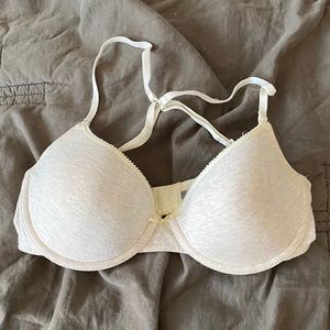 cream bra from aerie